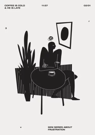 Coffee is Cold and He is Late